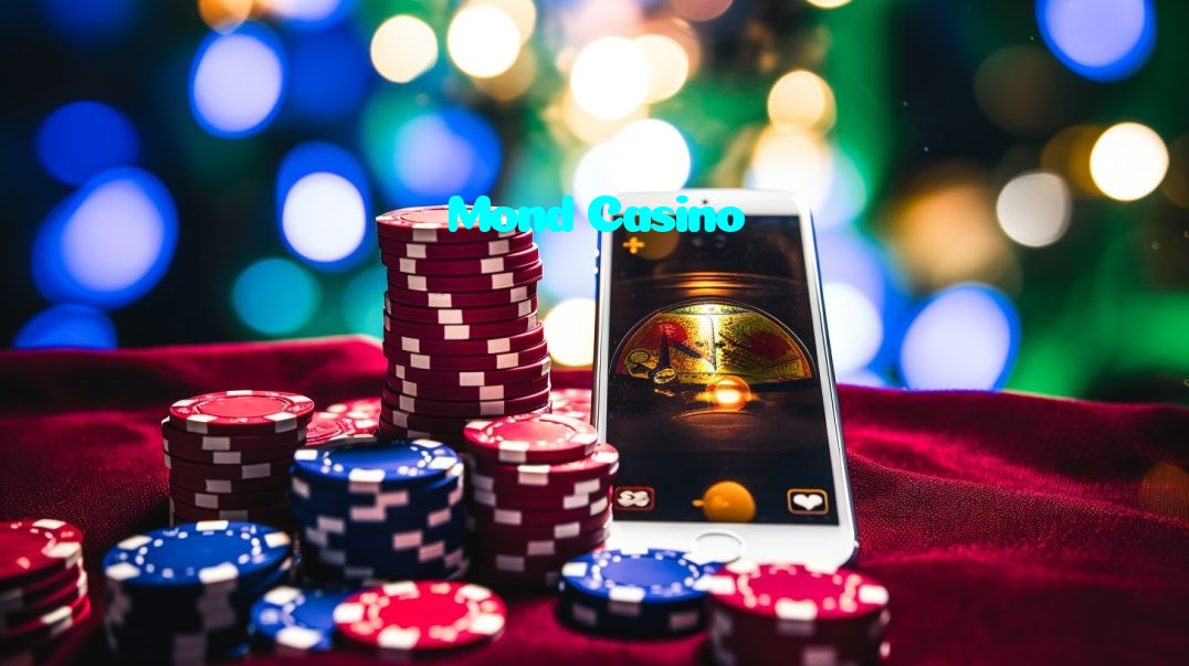 Mond Casino casino presented on mobile device in Pakistan with slots and live games